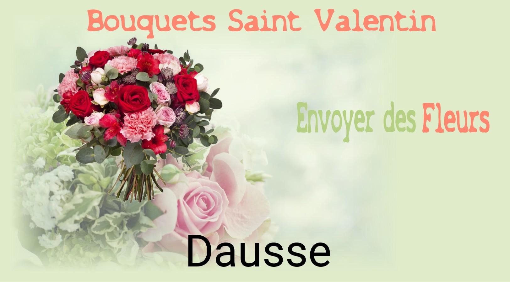 Roses de Saint-Valentin livrées à Dausse